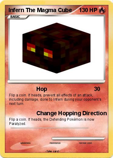 Pokemon Infern The Magma Cube