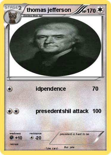 Pokemon thomas jefferson