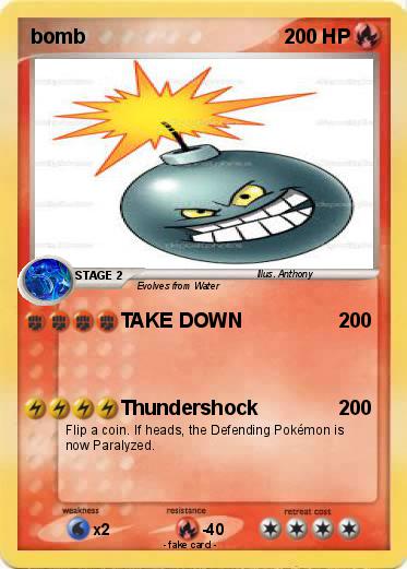 Pokemon bomb