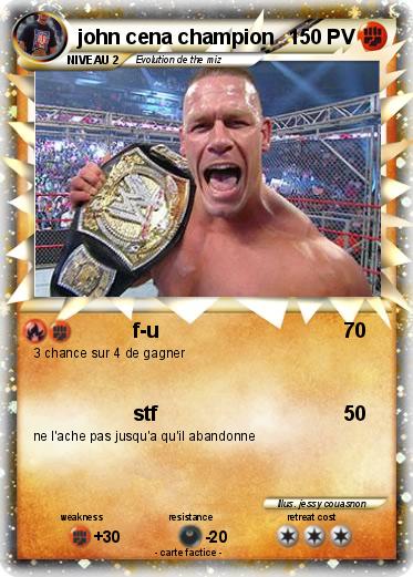 Pokemon john cena champion