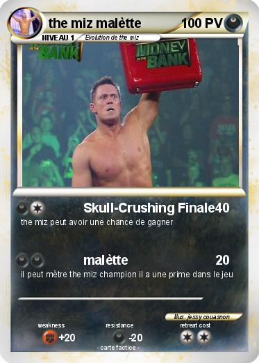 Pokemon the miz malètte