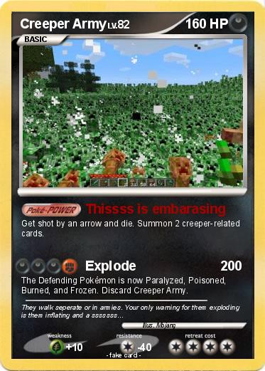 Pokemon Creeper Army