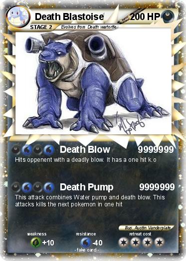 Pokemon Death Blastoise