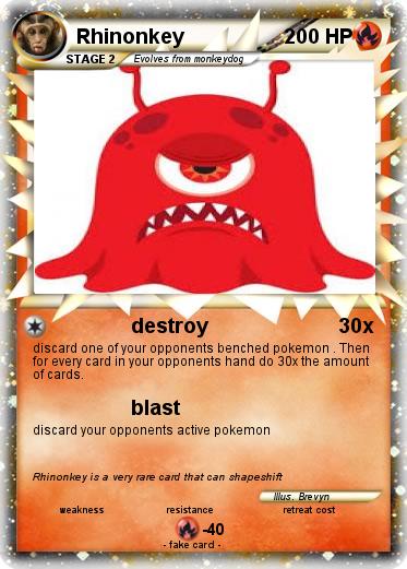 Pokemon Rhinonkey