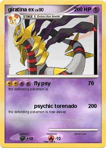 Pokemon giratina ex