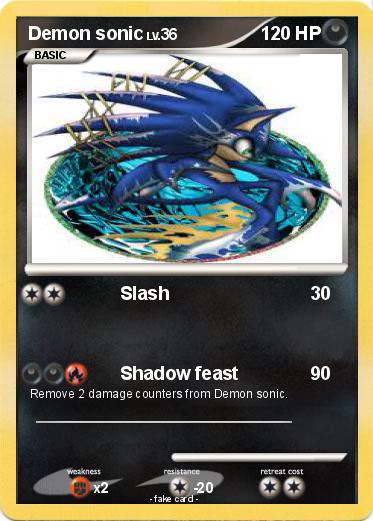 Pokemon Demon sonic