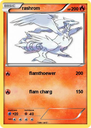 Pokemon rashrom