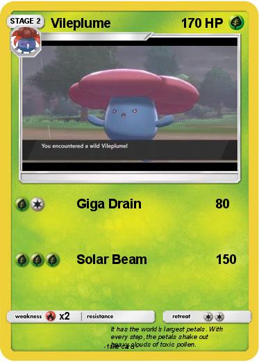 Pokemon Vileplume