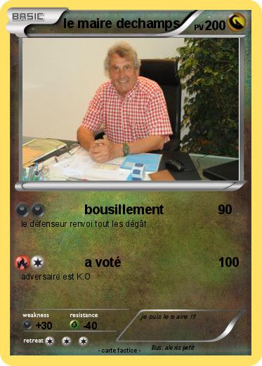 Pokemon le maire dechamps
