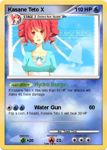 Pokemon Kasane Teto X