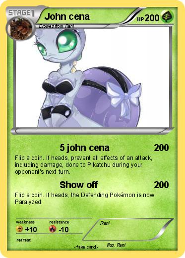 Pokemon John cena