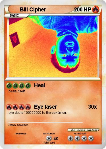 Pokemon Bill Cipher