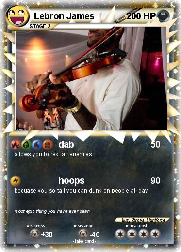Pokemon Lebron James