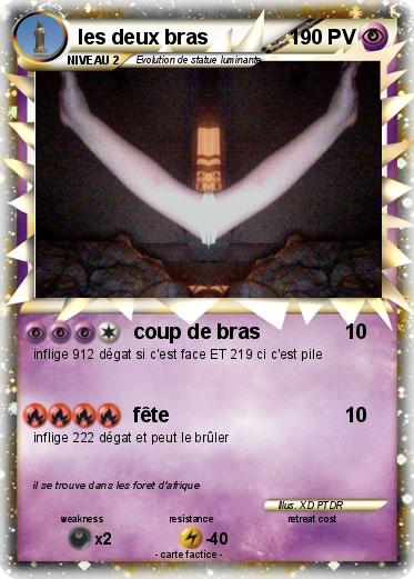 Pokemon les deux bras