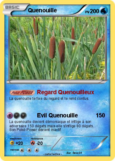 Pokemon Quenouille