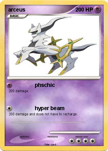 Pokemon arceus