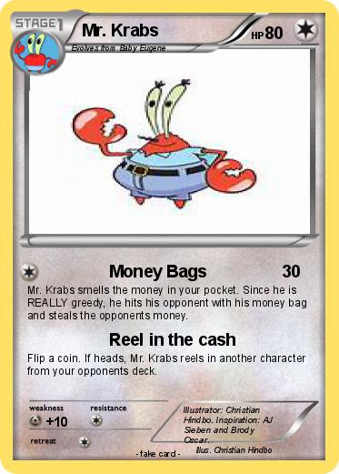 Pokemon Mr. Krabs