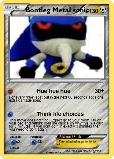 Pokemon Bootleg Metal sonic