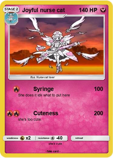 Pokemon Joyful nurse cat