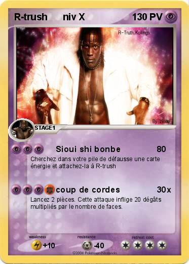 Pokemon R-trush      niv X
