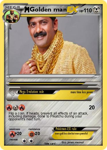 Pokemon Golden man