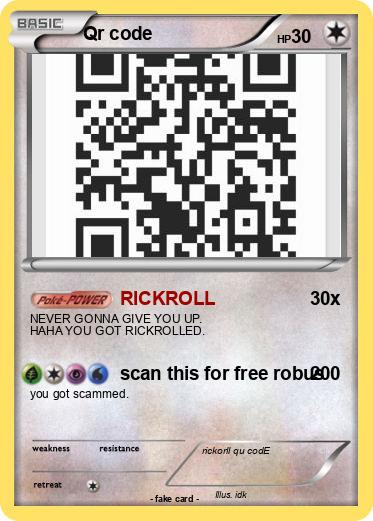 Pokemon Qr code