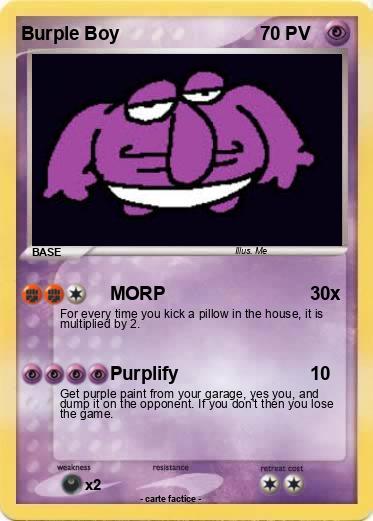 Pokemon Burple Boy