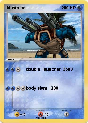 Pokemon blastoise