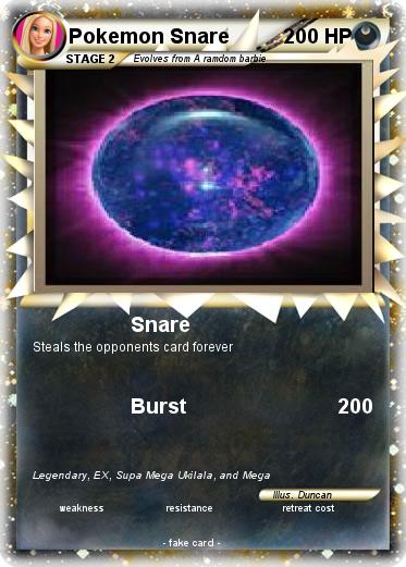 Pokemon Pokemon Snare