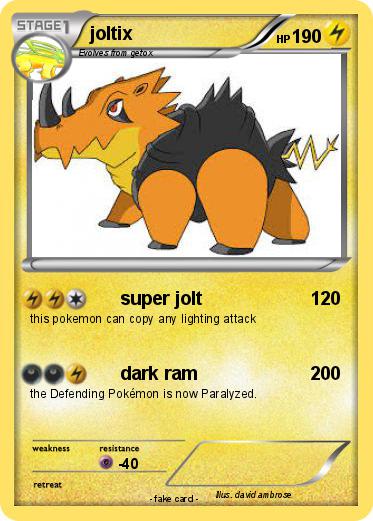 Pokemon joltix