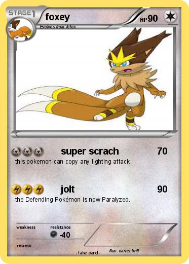 Pokemon foxey