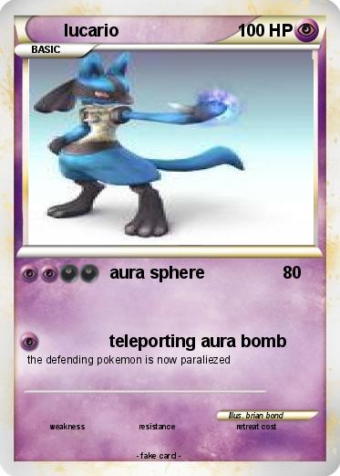 Pokemon lucario