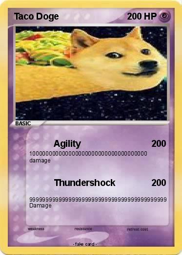 Pokemon Taco Doge