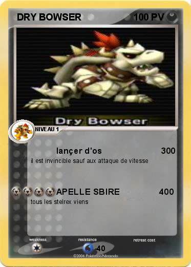Pokemon  DRY BOWSER