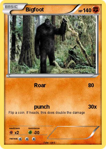 Pokemon Bigfoot