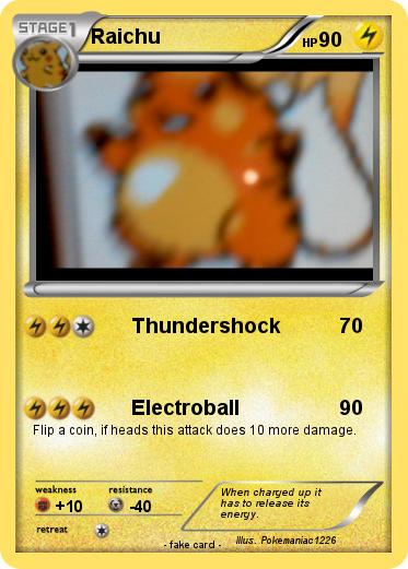 Pokemon Raichu