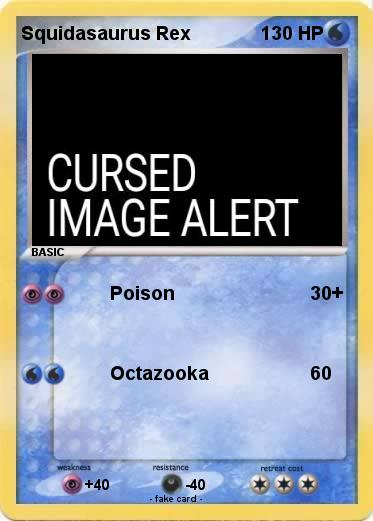 Pokemon Squidasaurus Rex