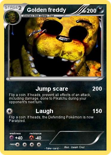 Pokemon Golden freddy