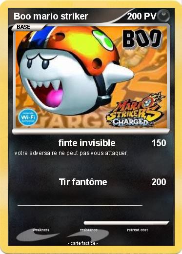 Pokemon Boo mario striker