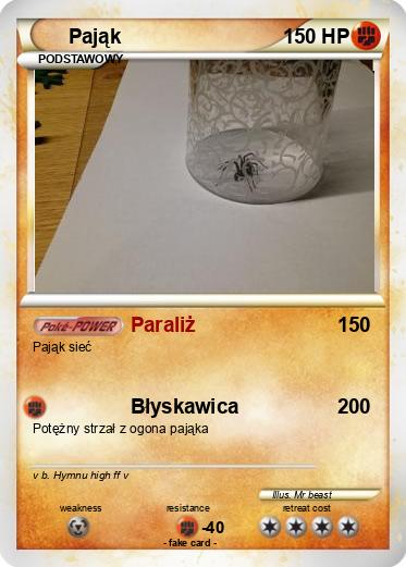 Pokemon Pająk