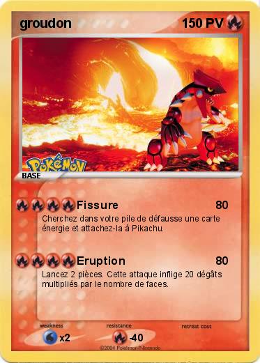 Pokemon groudon