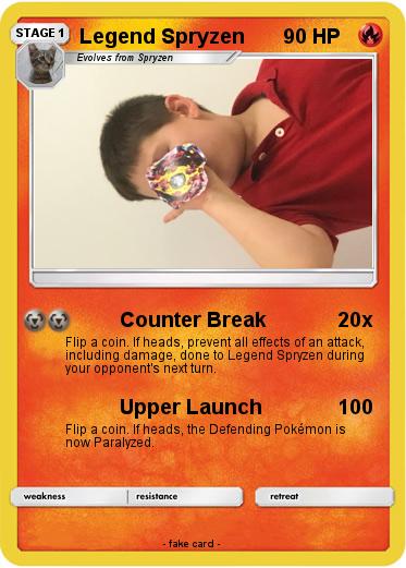 Pokemon Legend Spryzen