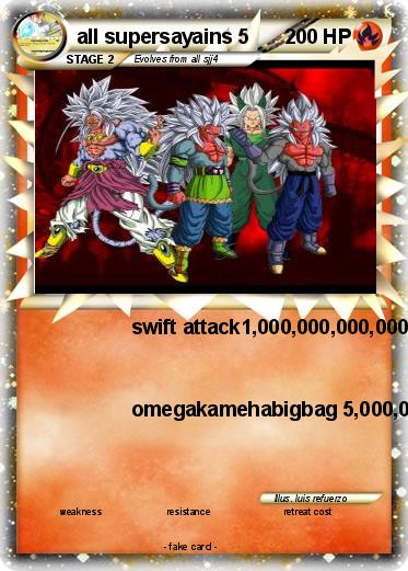 Pokemon all supersayains 5