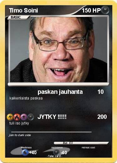 Pokemon Timo Soini