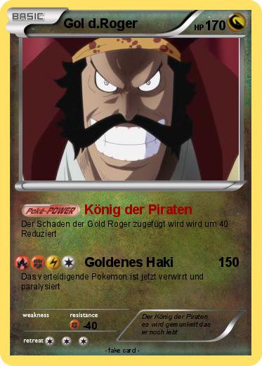 Pokemon Gol d.Roger