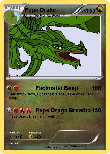 Pokemon Pepe Drake