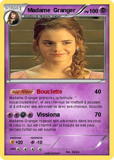 Pokemon Madame  Granger