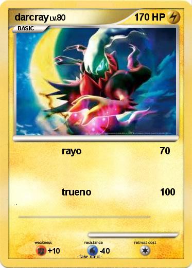 Pokemon darcray
