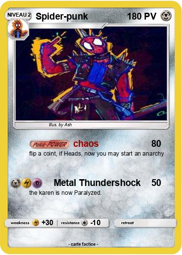 Pokemon Spider-punk