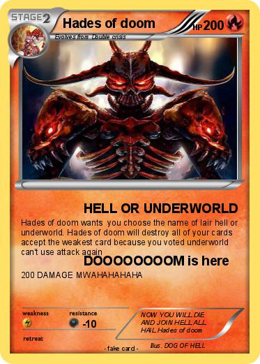 Pokemon Hades of doom